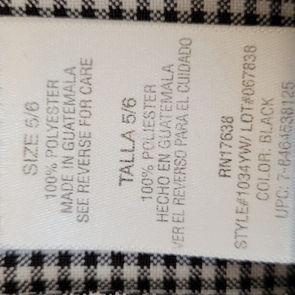 ADORABLE BLACK AND WHITE TANK - Picture 5 of 8